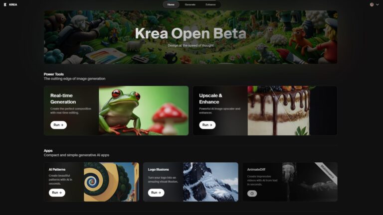 Krea AI: Be an Artist in REALTIME